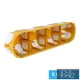 KOPOS Plasterboard mounting box rubber 4 oval 280 mm x 68 mm x plastic yellow screw KPL