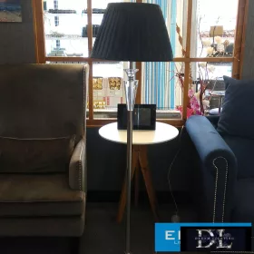 ELDLUX SHINY crystal glass floor lamp chrome E27