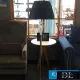 ELDLUX SHINY crystal glass floor lamp chrome E27