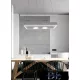 UNIVERSO Pendant light 40w 3200lm 6500k IP20 White 600x250x1200mm