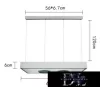 UNIVERSO Pendant light 40w 3200lm 4000k IP20 White 600x250x1200mm
