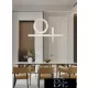 UNIVERSO Pendant light 80w 6400lm 3000k IP20 white 730mm