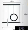 UNIVERSO Pendant light 80w 6400lm 6500k 730x120mm IP20 black