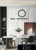 UNIVERSO Pendant light 80w 6400lm 4000k IP20 black 730mm