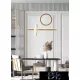 UNIVERSO Pendant light 80w 6400lm 4000k IP20 gold 730mm