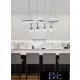 UNIVERSO Pendant light 68w 5540lm 6500K 750x1200mm white