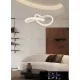 UNIVERSO Pendant light 40w 3200lm 3000k IP20 White D550x1200mm