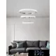 UNIVERSO LED pendant light 62w 8400lm 6500k IP20 500+400+300mm white