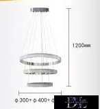 UNIVERSO Pendant LED 62w 8400lm 4000k IP20 500+400+300mm white