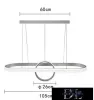 UNIVERSO Pendant light 54w 4320lm 6500k IP20 White D1050x260mm
