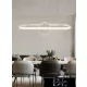UNIVERSO Pendant light 54w 4320lm 4000k IP20 White D1050x260mm