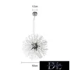 UNIVERSO Crystal pendant lamp 9xG9 Max60W IP20 chrome ∅500mm