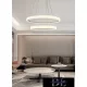 UNIVERSO Pendant light 51w 4080lm 4000k IP20 white ∅430+590x1200mm