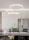 UNIVERSO Pendant light 60w 4800lm 4000k IP20 white 630+490+380mm