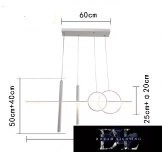 UNIVERSO Pendant light 48w 3840lm 3000k 1090mm IP20 white