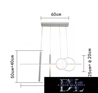 UNIVERSO Pendant light 48w 3840lm 4000k 1090mm IP20 white