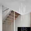 UNIVERSO Pendant light COB LED 105W 8400lm 4000K ∅800x2500mm IP20 white