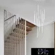 UNIVERSO Pendant light COB LED 105W 8400lm 4000K ∅800x2500mm IP20 white