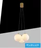 UNIVERSO Pendant light 3xG9 max.10w D360x850mm IP20 Old gold 5 years