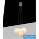 UNIVERSO Pendant light 3xG9 max.10w D360x850mm IP20 Old gold 5 years