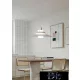UNIVERSO Pendant light 1xE27 IP20 D400x1380mm white