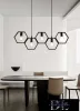UNIVERSO Pendant light 5xE27 IP20 920x1400mm black