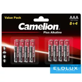CAMELION PLUS Alkaline Battery LR03/AAA-BP8 