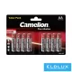 CAMELION PLUS Alkaline Battery LR6/AA-BP8