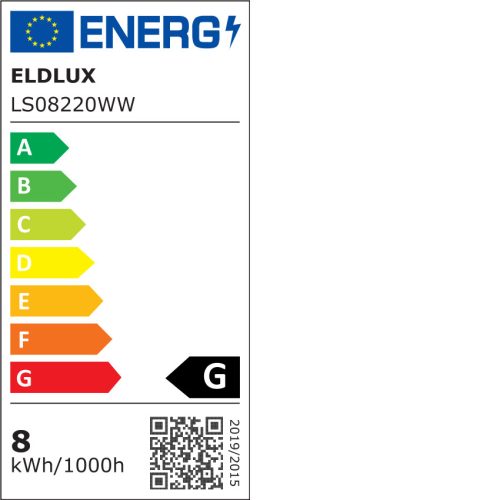 ELDLUX Flexible LED strip AC:220V 2835-120D-10MM 7.6w/M 3000K IP65
