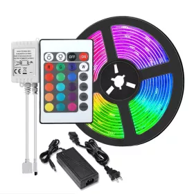 ELDLUX 12V RGB LED strip set 5050-54D 5M