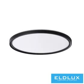   UNIVERSO Ceiling lamp 45W 4950lm CCT.Kap Ra90 120° D600x24mm IP20 Black