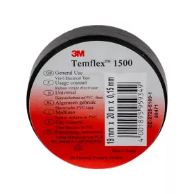 TEMFLEX 1500 INSULATING TAPE 20M/19MM BLACK