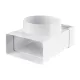 PVC T-CONNECTOR 110x55mm