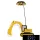 ELDLUX OLAF children's chandelier E14 Yellow