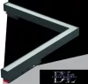UNIVERSO Magnetic rail mountable L-shaped linear lamp DC:48V 24W 1800LM 3000K RA90 IP20 312x282mm Black