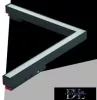 UNIVERSO Magnetic track mountable L-shaped linear lamp DC:48V 24W 1800LM 4000K RA90 IP20 312x282mm Black