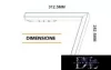 UNIVERSO Magnetic track mountable L-shaped linear lamp DC:48V 24W 1800LM 4000K RA90 IP20 312x282mm Black