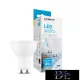 MODEE LED Bulb Spot Alu-Plastic 6W GU10 110° 6000K (550 lumens) dimm. 2 pcs/box