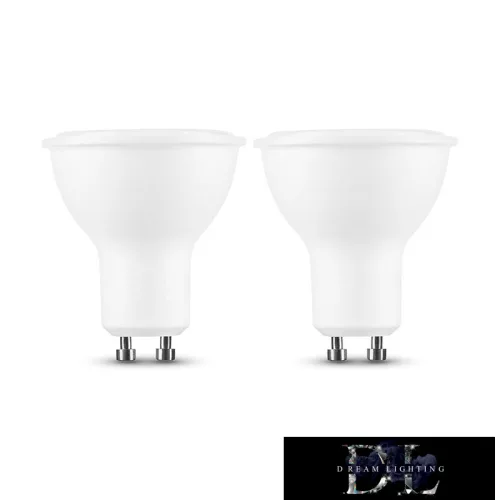 MODEE LED Bulb Spot Alu-Plastic 6W GU10 110° 6000K (550 lumens) dimm. 2 pcs/box