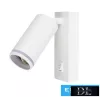 UNIVERSO Wall lamp with switch 1xGU10 Max.35w IP20 White 150x160mm 5 years