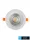 UNIVERSO LED recessed lamp 30w 3000lm CCT.kap 120° IP20 White D250mm Cutout:D225mm