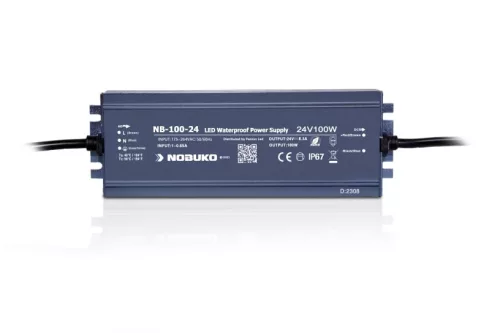 NOBUKO B Series 24V 100W IP67 Outdoor LED Power Supply
