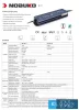 NOBUKO B Series 24V 200W IP67 Outdoor LED Power Supply