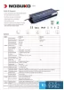 NOBUKO B Series 24V 250W IP67 Outdoor LED Power Supply