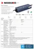 NOBUKO B Series 12V 300W IP67 Outdoor LED Power Supply 