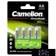 CAMELION AlwaysReady Solar NI-MH rechargeable battery HR6/AA/800mAh-BP4