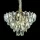 ELDLUX ELVIRA crystal glass chandelier 13×E14 chrome
