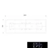 ELDLUX ELDALIZ crystal glass chandelier L1000 E14×13
