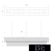 ELDLUX ELDALIZ crystal glass chandelier L1800 E14×24