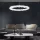 ELDLUX ELDAMARILL crystal glass pendant lamp D800 224W CCT